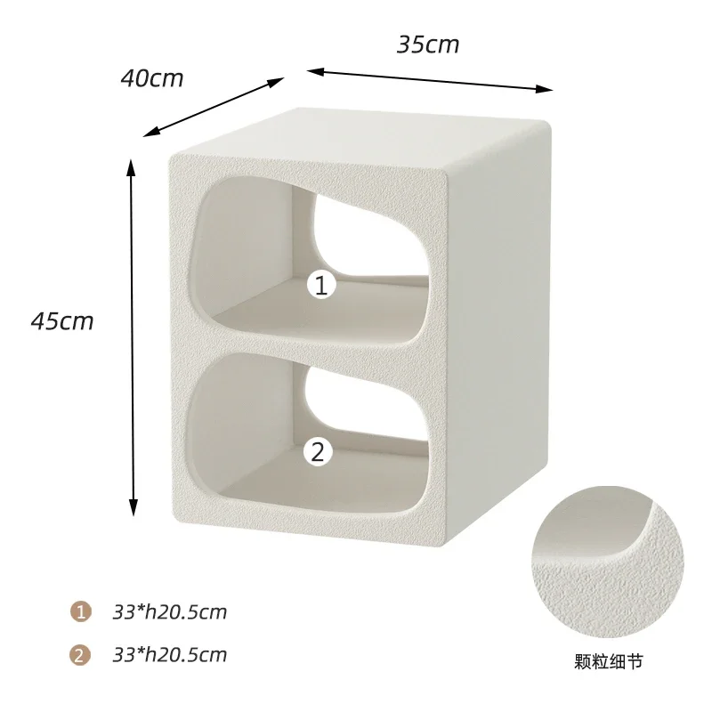 Удобный комод тумбочка современные открытые прикроватные столики стол ящик