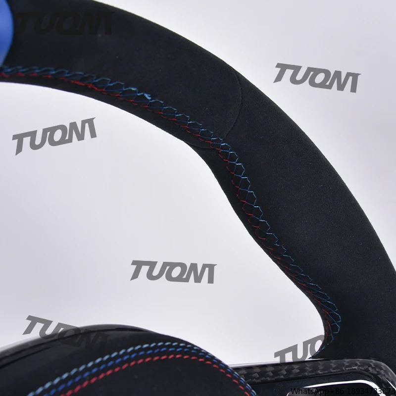 Новая версия рулевого колеса LCI из алькантары для BMW G80 G20 G28 G30 G38 G32 G11 G12 G01 G02 G05