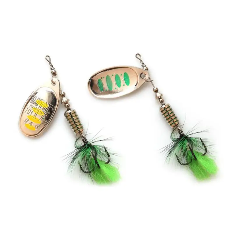 

1 шт., рыболовная приманка с блестками и перьями