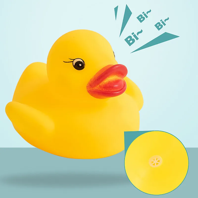 10Pcs/Set Cute Animals Swimming Water Toys For Children Soft Rubber Float Squeeze Sound Squeaky Bathing Toy Baby Bath - купить по