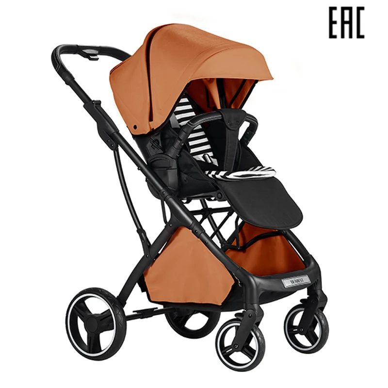 Fast & Free Shipping DEAREST Deluxe Stroller 2 in 1 Compartment High View Stroller Kit 2022 Lying and Seating