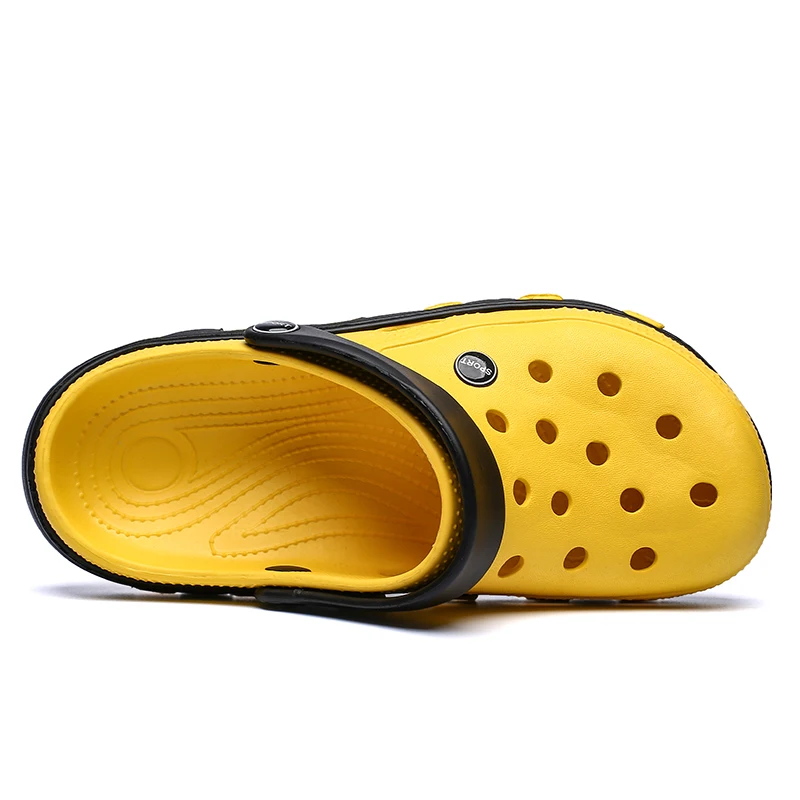 Summer Sandals Men's Breathable Outdoor Slippers Women's Non slip Water Wading Shoes Thick Outsole Fishing Surfing Beach Sandals