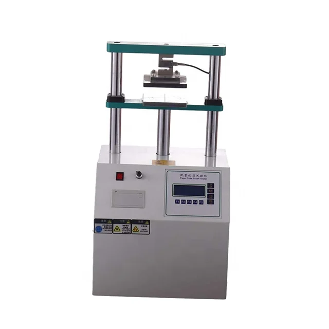 

Paper Tube Crush Tester Carton Compression Testing Machine, ECT RCT Paper Tube Ring Edge Crush Tester For Corrugated Boxes