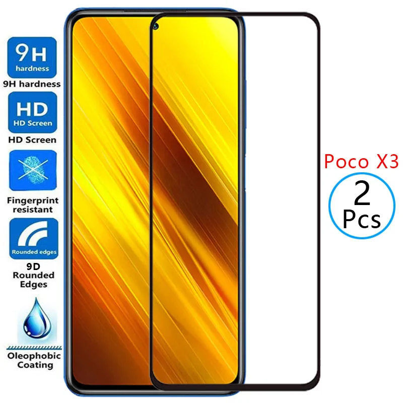 

Защитное закаленное стекло 9d для xiaomi poco x3 nfc pro, защита экрана на pocox3 x 3 3x x3pro x3 nfc, защитная пленка xiomi xaomi 9h