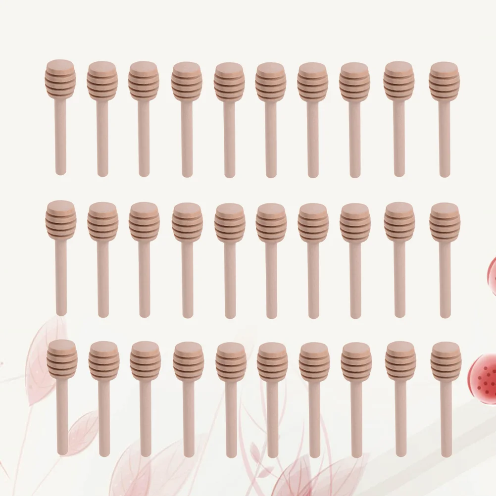 

Honey Dipper Mini Sticks Wooden Stick Honeycomb Spoon Inch Stirrer Stirrers Spoons Stir Wood Bulk Dippers 3Inch Stirring Comb