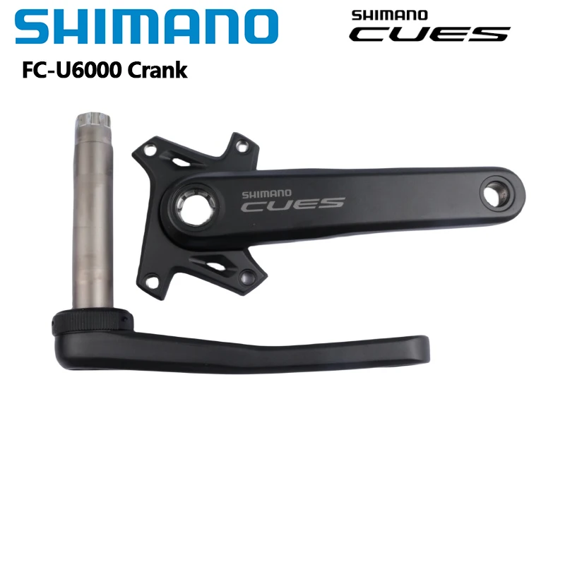 Шатун Shimano CUES U6000 170 мм 175 10 скоростей 96BCD правый левый один комплект детали