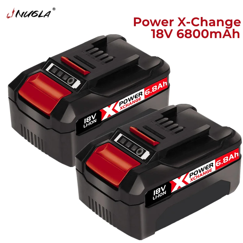 Сменный аккумулятор X-Change 6800 мАч для Einhell Power X-Change, совместим со всеми аккумуляторами 18 в Einhell Tools светодиодный ным дисплеем