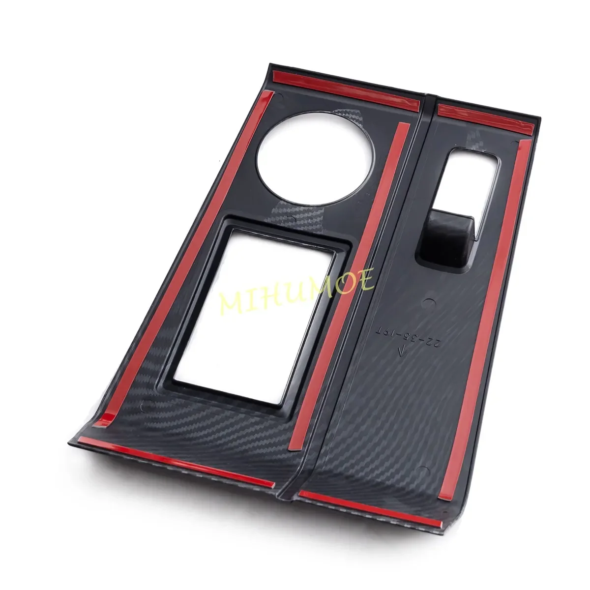 Для Mitsubishi Outlander 2022 2023 2024 карбоновая внутренняя центральная консоль переключения