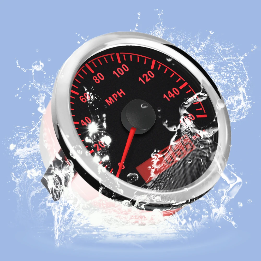 Водонепроницаемый 85 Мм Gps-спидометр 120 Км/ч 200 140 М/ч Одометр Для Измерения Скорости