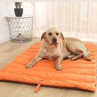 outdoor portable waterproof foldable portable pet dog mat bed blanket breathable dog mat cushion for large medium small dogs