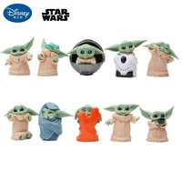 5610pcs baby yoda grogu action figure dolls toy collection mandalorian yoda grogu figure dolls cute birthday gifts for kids