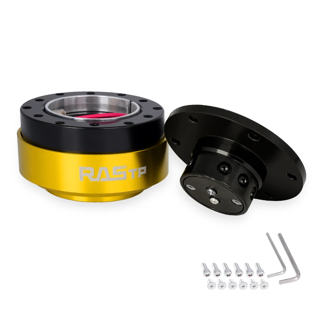 

RASTP-алюминиевый гоночный руль, быстроразъемный адаптер для ступицы, комплект Boss для многих транспортных средств с 6-болтовой ступицей QR030