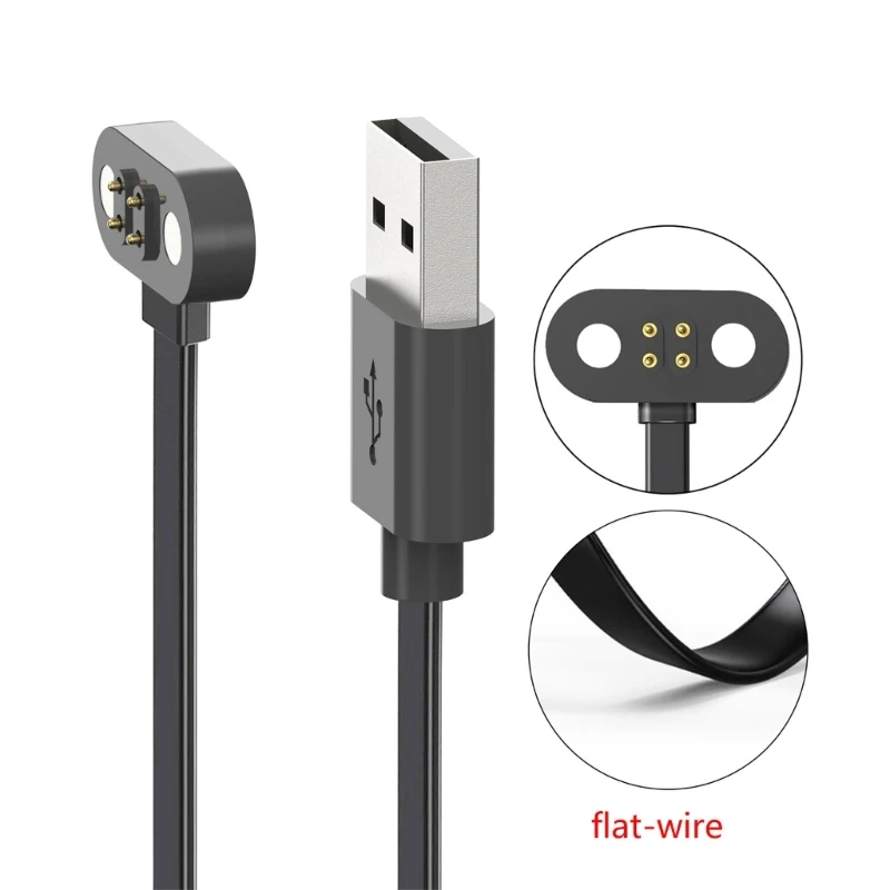 USB 4-контактный USB-кабель для зарядки адаптер зарядного устройства наушников Mojawa