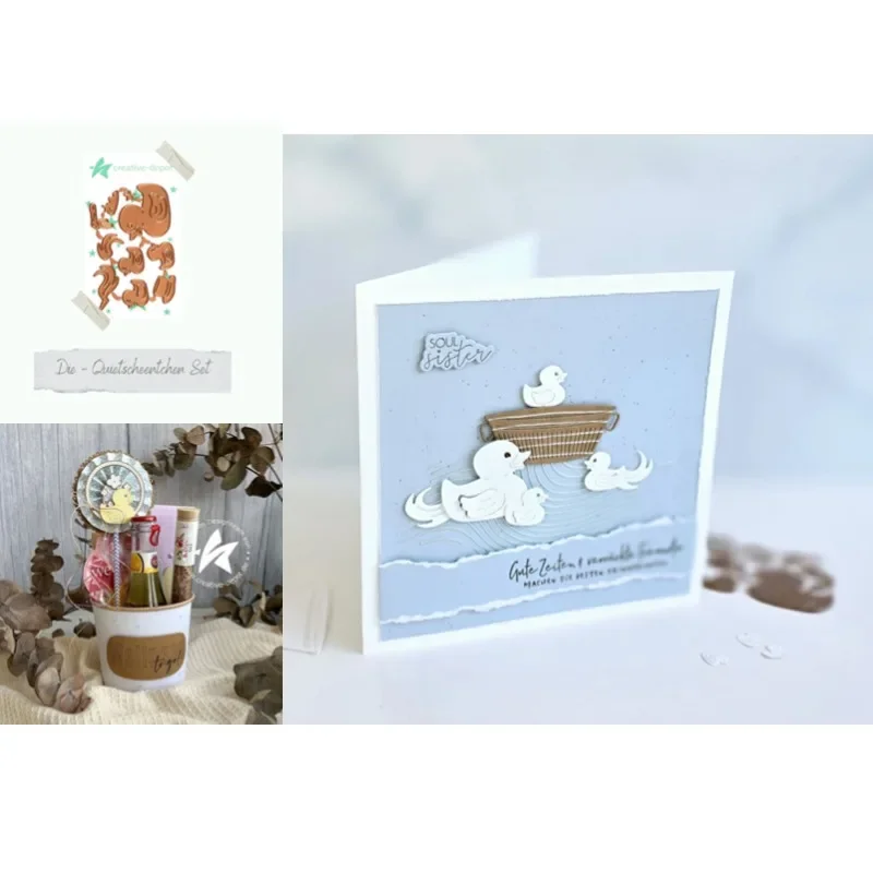 OctopusDuck Seesterne Shell Коллекция дня рождения Anker Leuchtturm Металлические штампы для