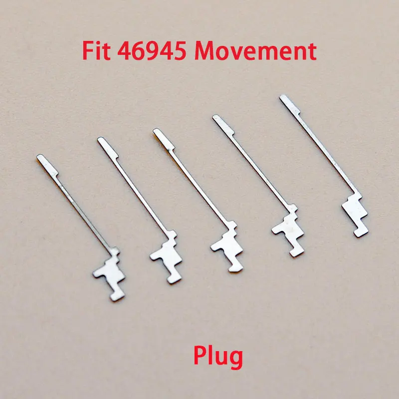 5 PCS 46945 Movement Plug Fits Oriental Double Lion Watch Aftermarket Movement Plug Assemble Replace Spare Parts