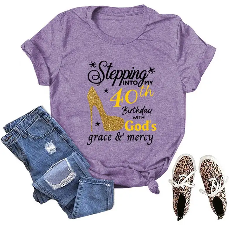 Новая летняя модная футболка в европейском стиле с коротким рукавом и