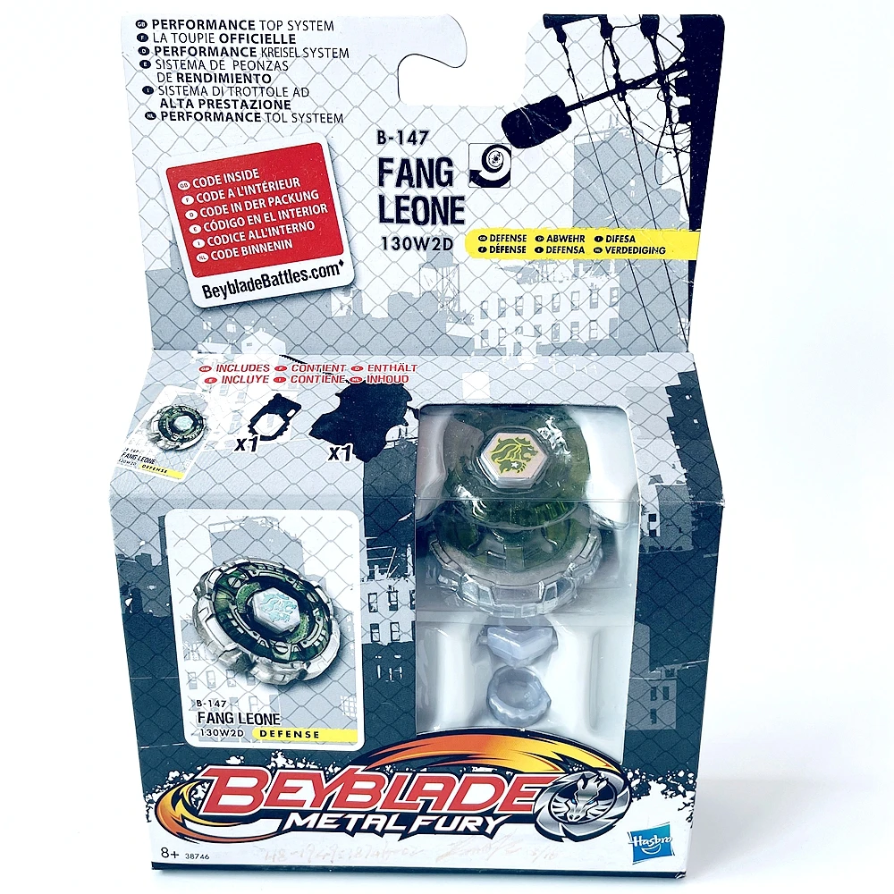 

Металлическая фурия бейблэйд фредфанг leон 130w2D 2012 новый редкий Винтажный супер редкий герметичный оригинальный