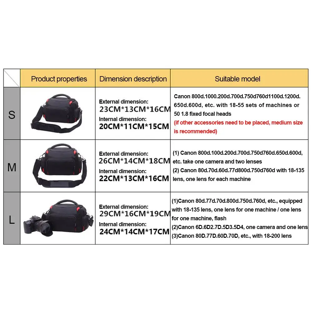 Защитный чехол для камеры Canon Nikon Sony DSLR