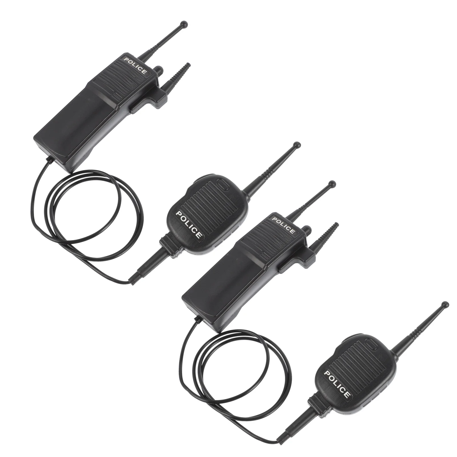 

2Pcs Party Props Game Props Talkie Interphones (Black)