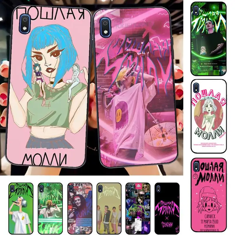 

Singer Poshlaja Molli fashion Phone Case For Samsung A 10 11 12 13 20 21 22 30 31 32 40 51 52 53 70 71 72 73 91 13 shell