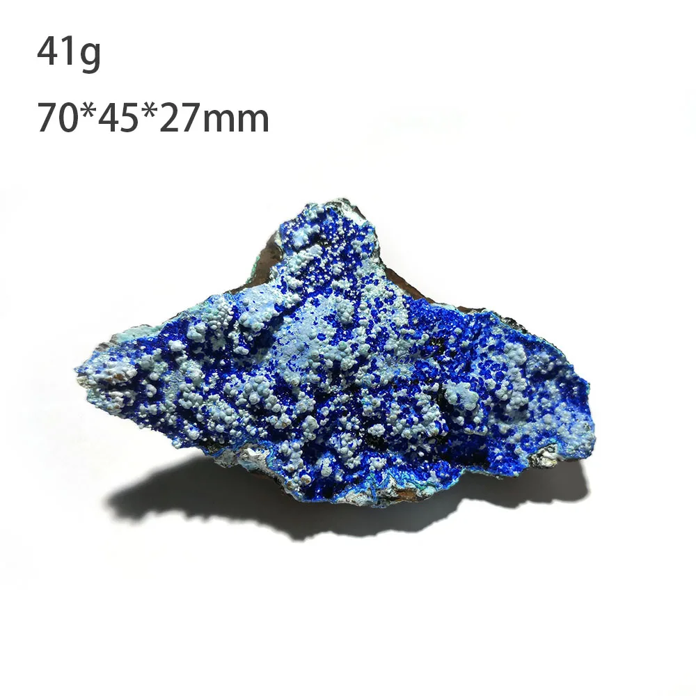 

41g C5-3C Natural Stone Gibbsite Azurite Mineral Crystal Specimen Gift Decoration From Yunnan Province China