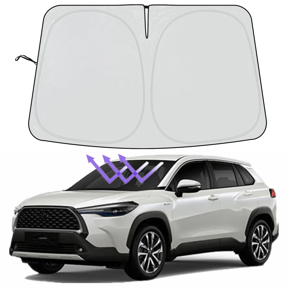 

Солнцезащитный козырек для автомобиля Toyota RAV4, козырек от солнца на лобовое стекло, защита от УФ излучения для переднего водителя