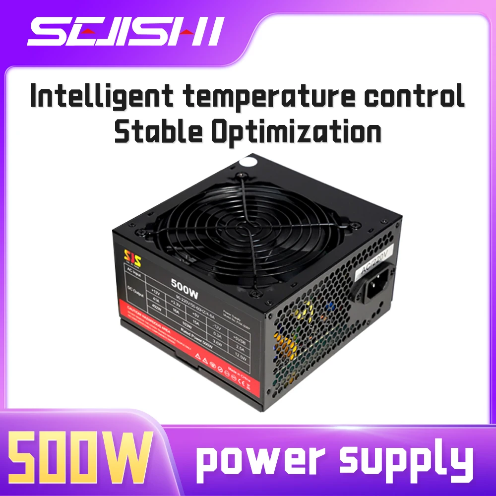 Блок питания SEJISHI 80 Plus 500 Вт 12 В