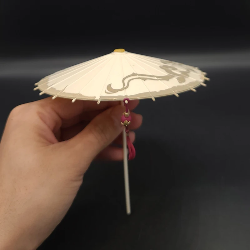

1/6 Scale Ancient Umbrella Oil Paper Umbrella Figure Model 12 Inch Doll Accessories Decoration Scene Props Collection