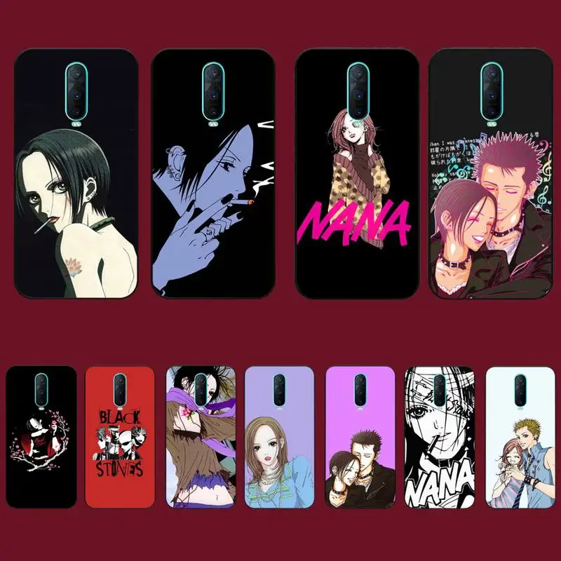 

TOPLBPCS Nana Osaki Anime Phone Case for Vivo Y91C Y11 17 19 17 67 81 Oppo A9 2020 Realme c3