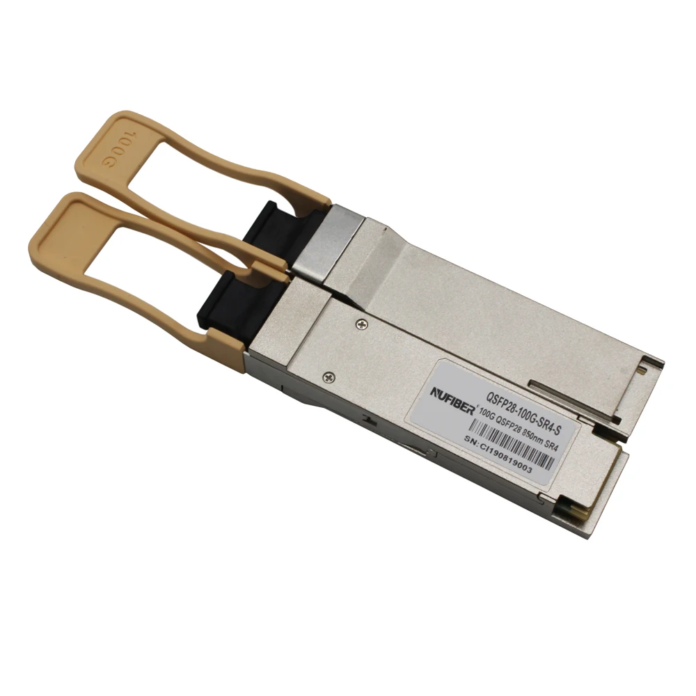 Совместимый с Aruba/Juniper/ZTE модуль оптоволоконного приемопередатчика 100G QSFP28 SR4 MTP/MPO