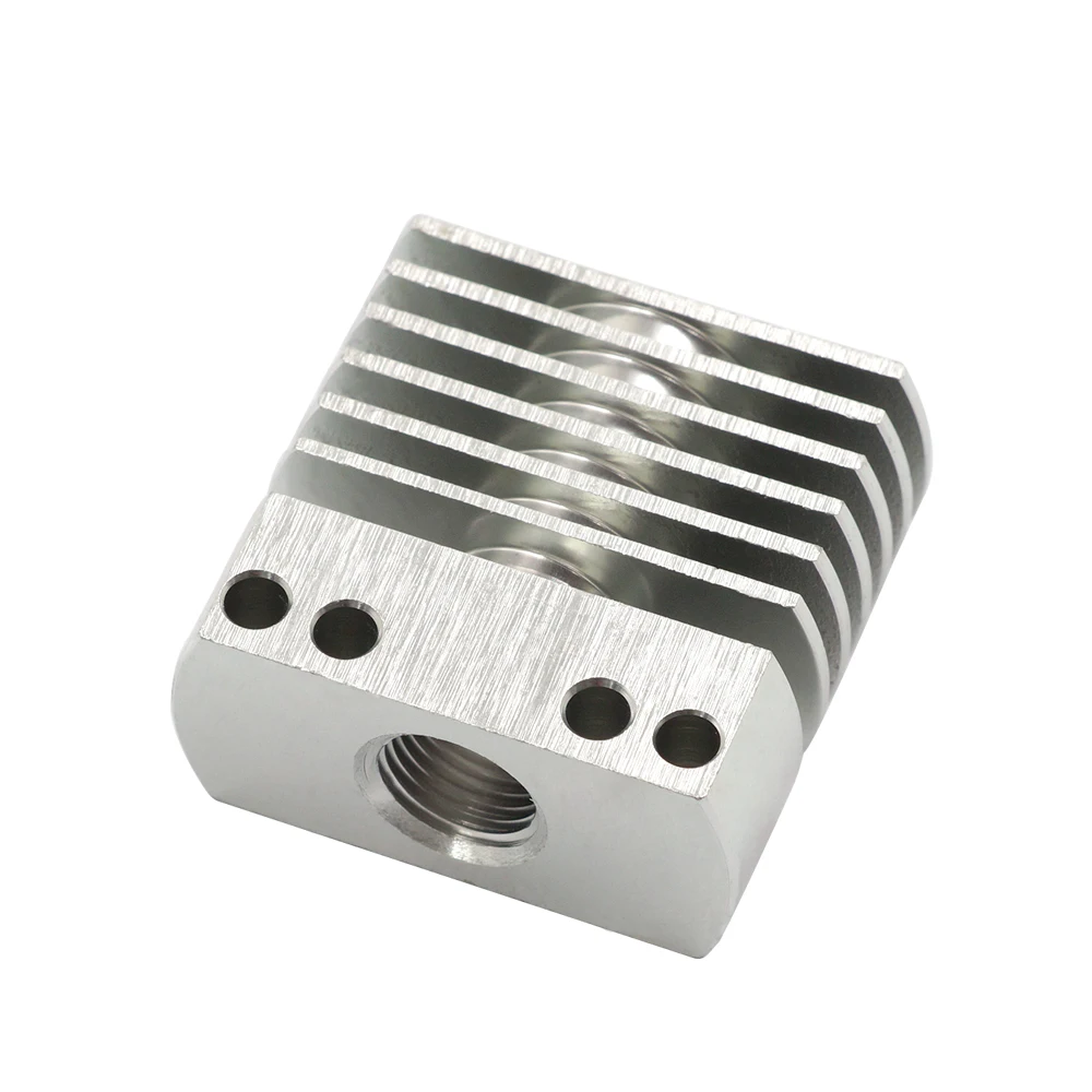 1PC CR8 Heat Sink Radiator HeatSink Horizontal Fixed Aluminum Heat Dissipation Aluminum Tube 3D Printer Accessories