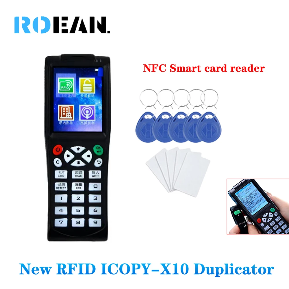 

Новинка 2023, умный считыватель карт wi-fi, двойной RFID Дубликатор ID/IC-тег, копия 13,56 МГц, 125 кГц, клон ключа Em4305, жетон, карта записи