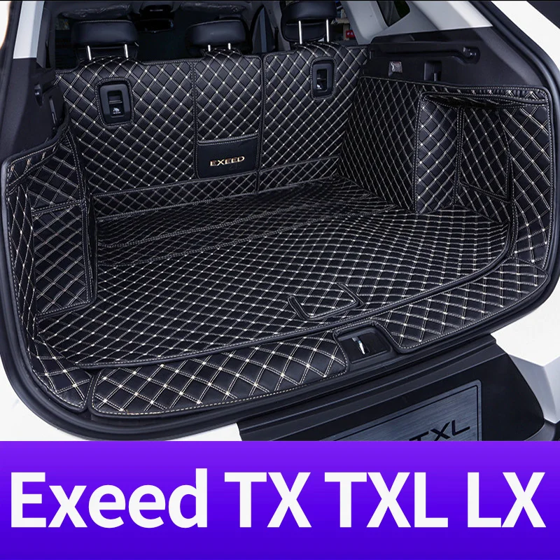 

Car Rear Trunk Mat For Chery Exeed TXL TX LX 2019 To 2023 Waterproof Protective Pads Cargo Liner Tool Accessories