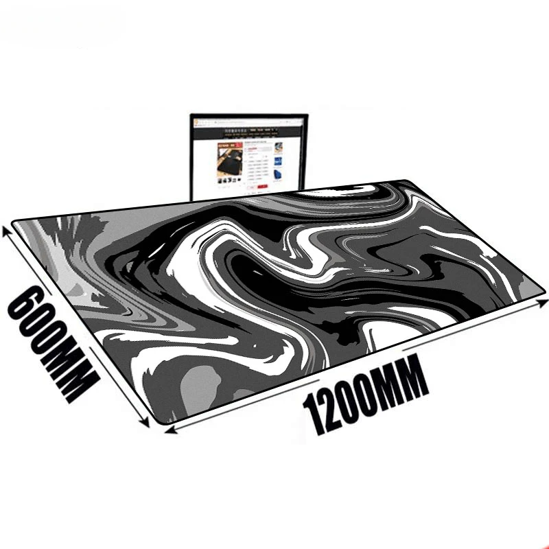 Большой коврик для мыши 140x70 см противоскользящий аксессуары настройки стола