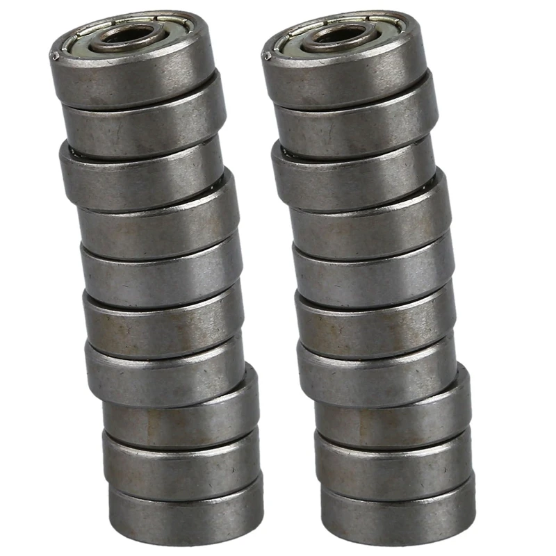 

New 20 Pcs 625ZZ Single Row Deep Groove Radial Ball Bearing 16mm x 5mm x 5mm