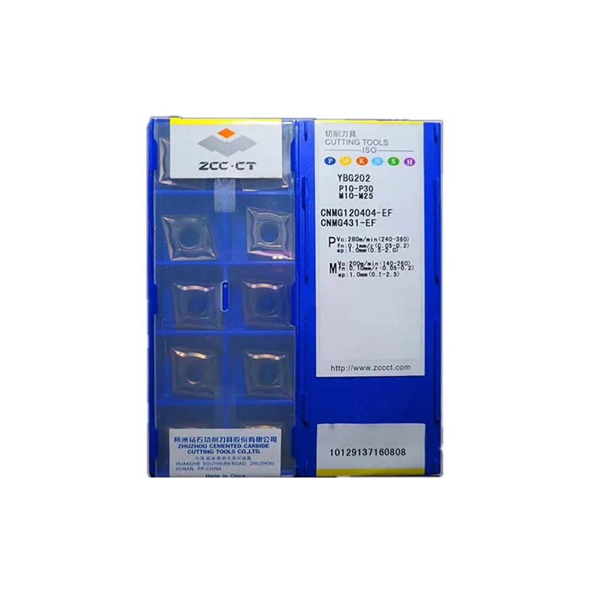

ZCC CT 100% Original CNMG CNMG120412 CNMG120408 CNMG120404 CNMG160612 NM YBG102 Medium-Roughing Carbide Turning Inserts