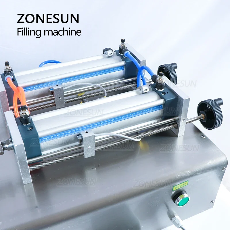 ZONESUN Полуавтоматическая паста двойного назначения для жидкого салата машина