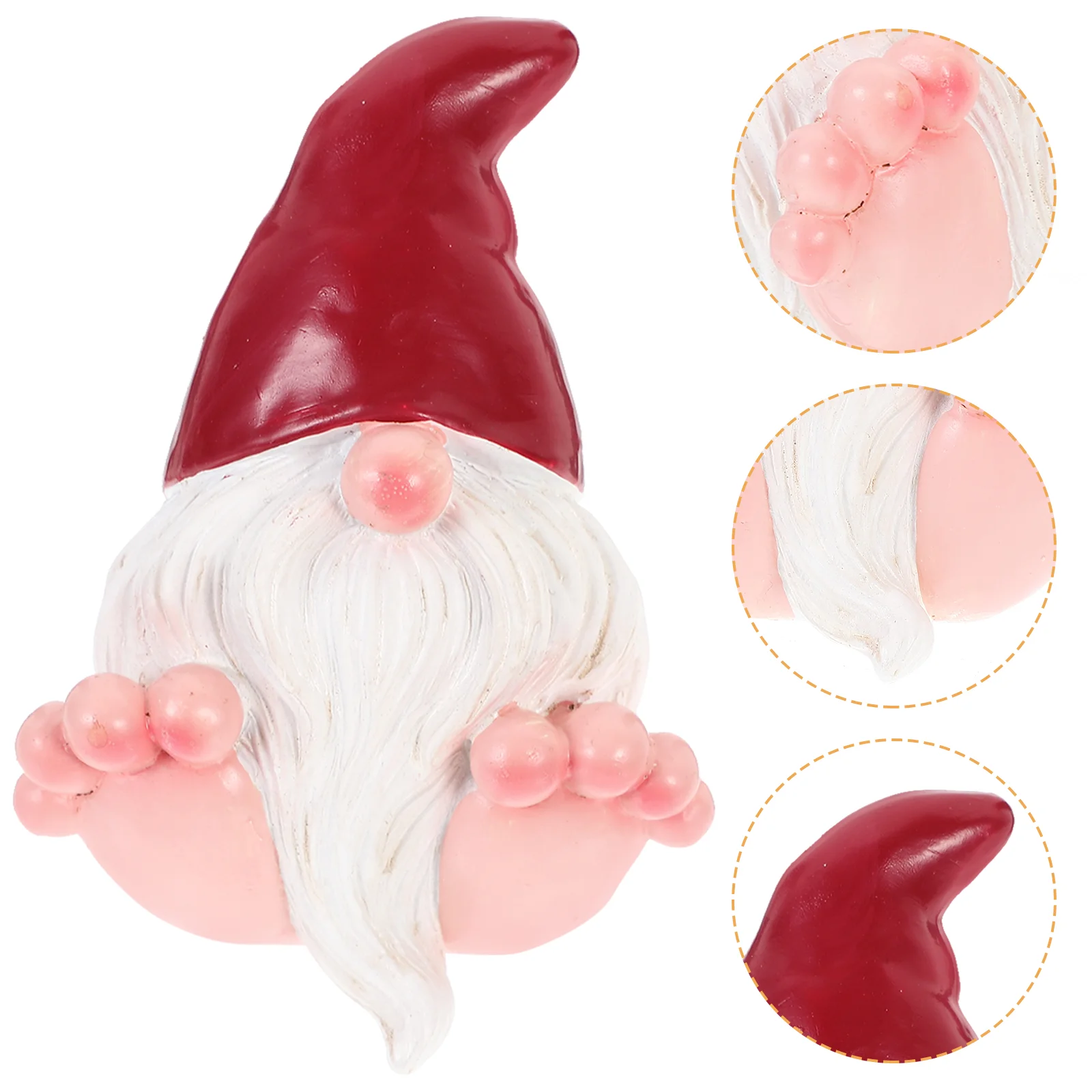 

Large Feet Gnome Figurine Dwarf Gnome Shape Adornment for Garden Microlandscape