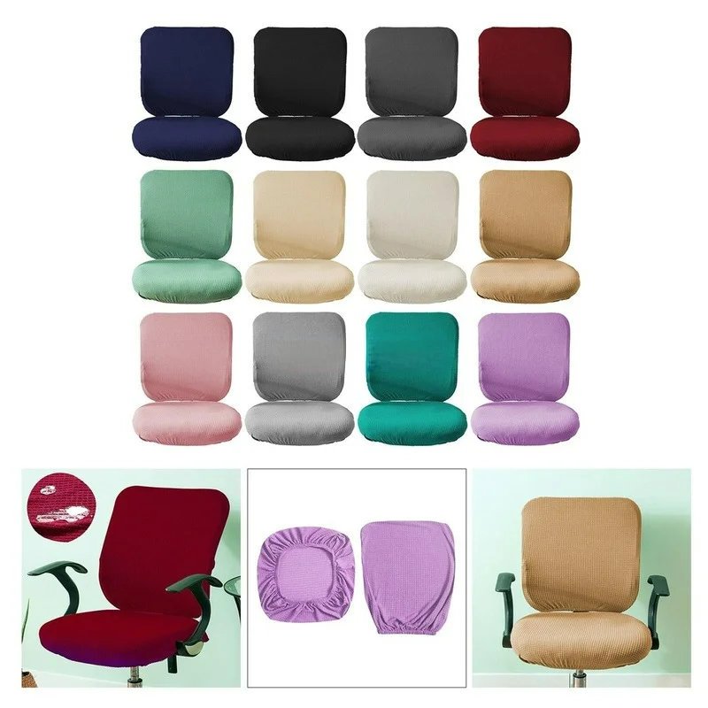 

Housse Stretch Spandex Dining Office Room Chair Seat Cover Slipcovers Wedding Party Decor Cadeiras Chaises Fundas Sillas