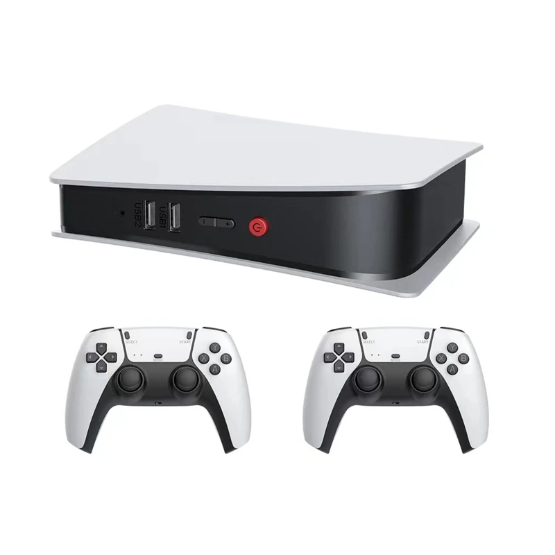 

2022 New M5 Video Game Console 4k Retro Game Box Built-in Free Games for PS1/FC/GBA Arcade Gaming+Two Wireless Controllers