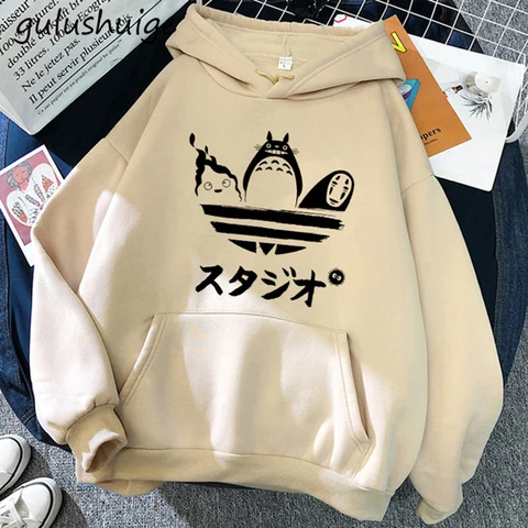 90s Y2k Japanese Anime Hoodie Cat Cute Graphic Sweatshirt Harajuku Female Clothes  Kawaii Hoodies Funny Cartoon Hoody Women