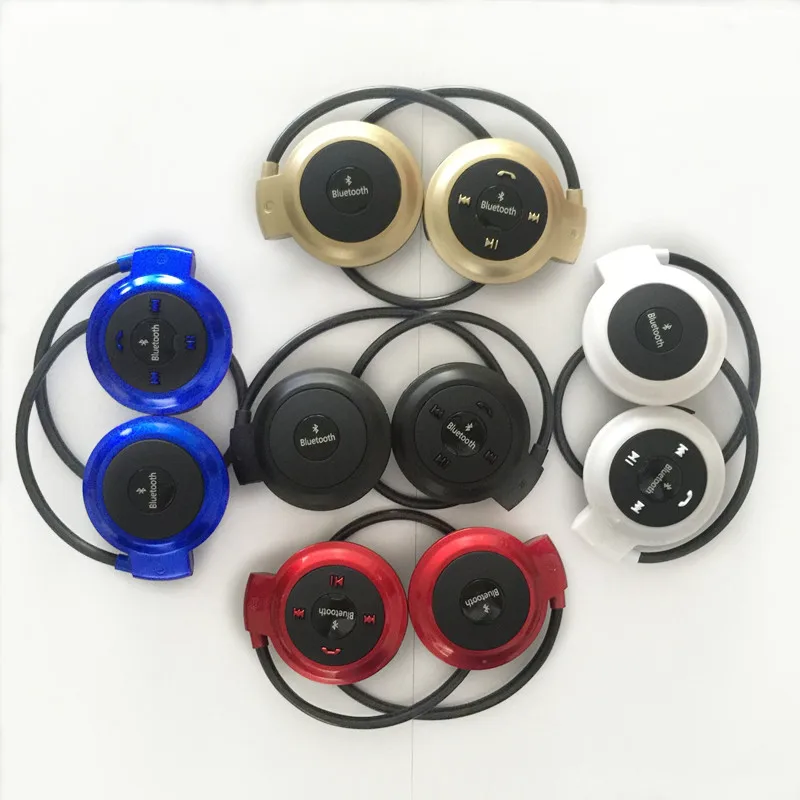 Mp3-плеер Bluetooth-наушники беспроводная спортивная Гарнитура MP3-плеер с FM-радио