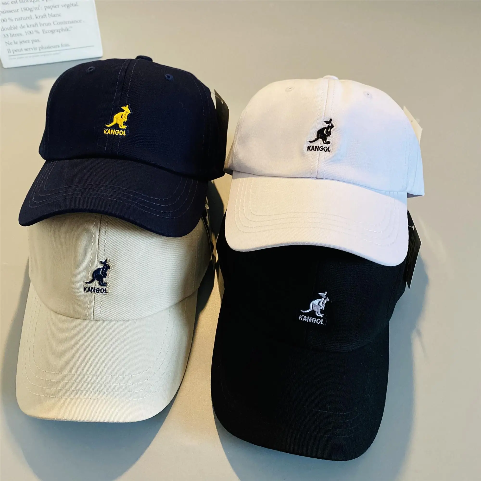 

Кепка-кенгуру в Корейском стиле унисекс, бейсболка для мужчин и женщин Kangol, повседневная мужская кепка, Кепка для гольфа для спорта на откры...