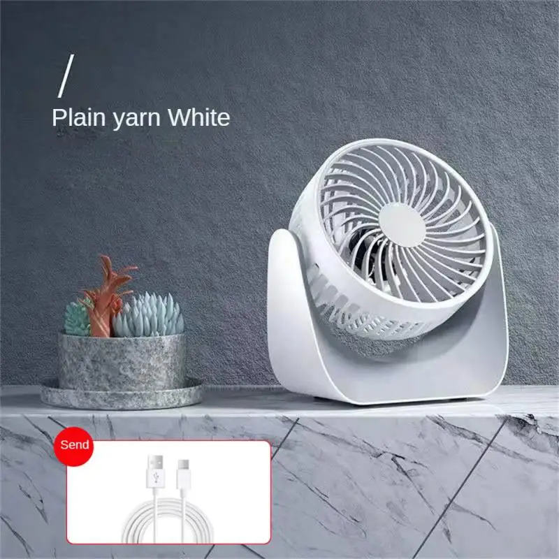 

Removable And Washable Usb Charging Cooling Fans Desktop Small Fan Third Gear Wind Speed Long Endurance Powerful Air Cooler