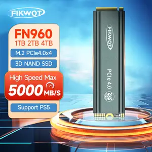  Fikwot FN960 1TB M.2 2280 PCIe Gen4 x4 NVMe 1.4 Internal Solid  State Drive with Heatsink - Speeds up to 5,000MB/s, Dynamic SLC Cache,  Compatible PS5 Internal SSD : Electronics