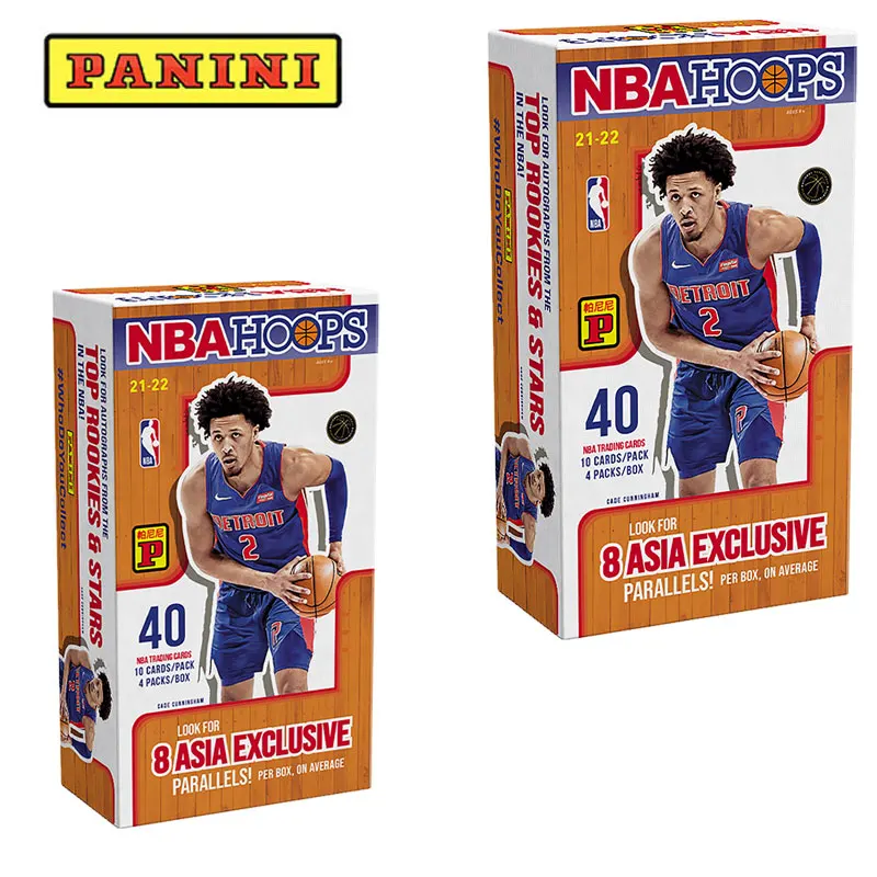 

New Panini NBA Basketball Star Card 2021-22 Trading Card Hoops Collection Fan Cards Board Game Cards（Asian Version）