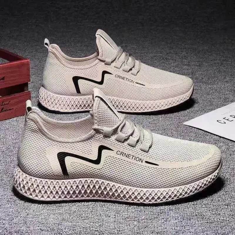 

Новая мужская обувь, модная обувь на каждый день, модные и универсальные, дышащие кроссовки