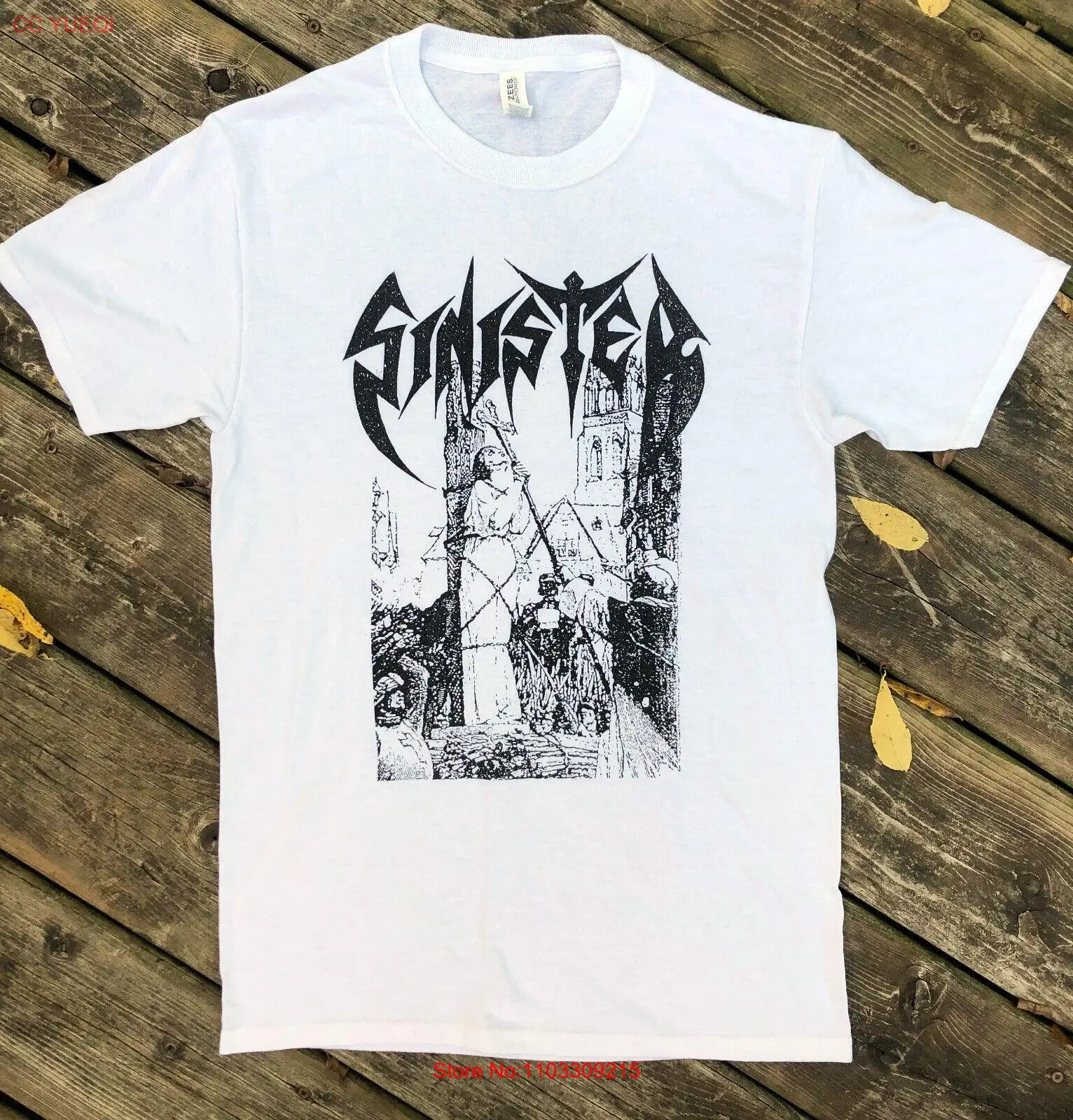 Футболка Sinister Cross the Styx Хлопок