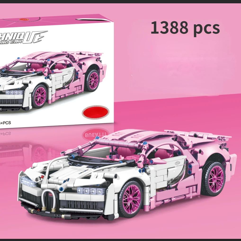 

Roadster Building Blocks Super Racing Tech Building Blocks Brick models Super Speed Car Toys for children's birthday gifts 87005