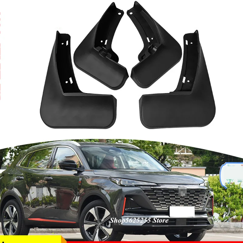 

Car Mud Flaps for Changan CS75 Plus 2022 2021 2020 Accessories ABS Mudguard Splash Guard Fender Front Rear Wheel Anti-Mud Cover